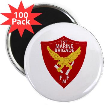 1MEB - M01 - 01 - 1st Marine Expeditionary Brigade - 2.25" Magnet (100 pack) - Click Image to Close